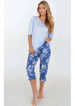 Piżama damska dwuczęściowa Lagoon Escape, Kolor niebieski, Rozmiar S, Momenti per me ze sklepu Intymna w kategorii Piżamy damskie - zdjęcie 187988153