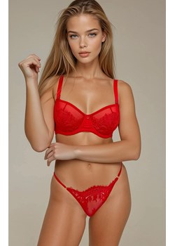 Sawren g-stringi damskie Scandalous, Kolor czerwony, Rozmiar XS, Sawren ze sklepu Intymna w kategorii Majtki damskie - zdjęcie 187988240