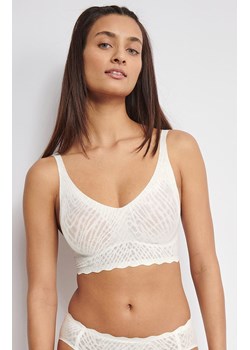 Sloggi biustonosz soft bralette ZERO Feel Bliss 10219598-00GZ, Kolor biały, Rozmiar L, Sloggi ze sklepu Intymna w kategorii Biustonosze - zdjęcie 187988341
