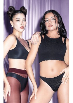 Sloggi crop top ZERO Feel Bliss 10219667-0004, Kolor czarny, Rozmiar L, Sloggi ze sklepu Intymna w kategorii Biustonosze - zdjęcie 187988351