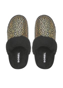 Kapcie Sorel Youth Nakiska™ Slide II NY4892 Czarny ze sklepu eobuwie.pl w kategorii Kapcie dziecięce - zdjęcie 187988693