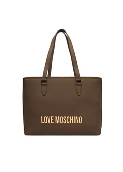 Torebka LOVE MOSCHINO JC4190PP1OKD0203 Brązowy ze sklepu eobuwie.pl w kategorii Torby Shopper bag - zdjęcie 187988714