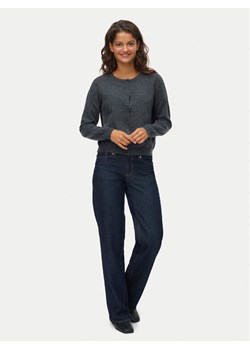Vero Moda Kardigan Marina 10331831 Szary Regular Fit ze sklepu MODIVO w kategorii Swetry damskie - zdjęcie 187989173