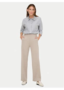 ONLY Spodnie materiałowe Poptrash 15341829 Beżowy Straight Fit ze sklepu MODIVO w kategorii Spodnie damskie - zdjęcie 187989241