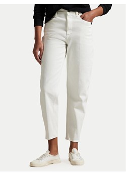Polo Ralph Lauren Jeansy 211969399001 Biały Tapered Fit ze sklepu MODIVO w kategorii Jeansy damskie - zdjęcie 187989283