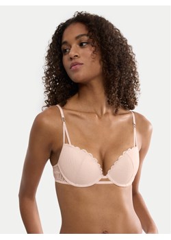 Triumph Biustonosz z fiszbiną That Night In Vegas 10224875 Beżowy ze sklepu MODIVO w kategorii Biustonosze - zdjęcie 187989294