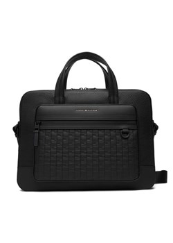 Tommy Hilfiger Torba na laptopa Th Modern Computer Bag AM0AM14002 Czarny ze sklepu MODIVO w kategorii Torby na laptopa - zdjęcie 187989342