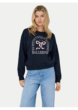 ONLY Bluza 15254183 Granatowy Loose Fit ze sklepu MODIVO w kategorii Bluzy damskie - zdjęcie 187989381
