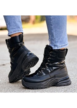 Czarne śniegowce damskie zimowe Potocki 16061 ze sklepu suzana.pl w kategorii Śniegowce damskie - zdjęcie 187990283