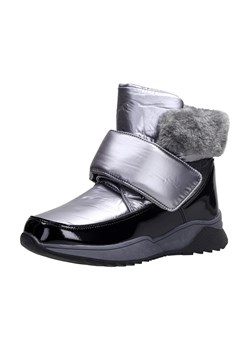 Szare zimowe śniegowce damskie z membraną DiA 4270 ze sklepu suzana.pl w kategorii Śniegowce damskie - zdjęcie 187990330