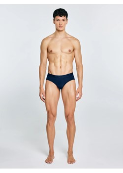 Slipy męskie z mikrofibry stay dry granatowe Gimili 403 ze sklepu Big Star w kategorii Majtki męskie - zdjęcie 187990650