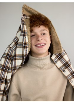 Reserved - Klasyczny golf - beżowy ze sklepu Reserved w kategorii Swetry chłopięce - zdjęcie 187990922