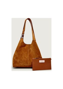 Coccinelle Shopperka + saszetka C-EASY | zamsz ze sklepu Gomez Fashion Store w kategorii Torby Shopper bag - zdjęcie 187990961