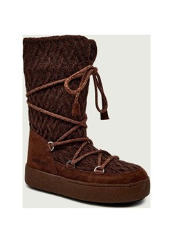 Moon Boot Śniegowce LTRACK Moon Boot x Guest In Residence | zamsz ze sklepu Gomez Fashion Store w kategorii Śniegowce damskie - zdjęcie 187990984