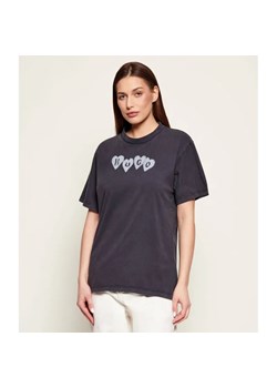 HUGO T-shirt Vintage Tee_22 | Relaxed fit ze sklepu Gomez Fashion Store w kategorii Bluzki damskie - zdjęcie 187991012