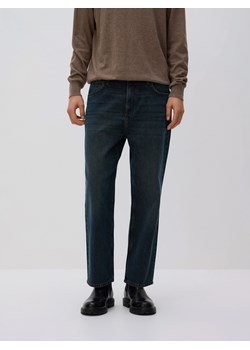 Reserved - Jeansy relaxed straight - indigo jeans ze sklepu Reserved w kategorii Jeansy męskie - zdjęcie 187991812