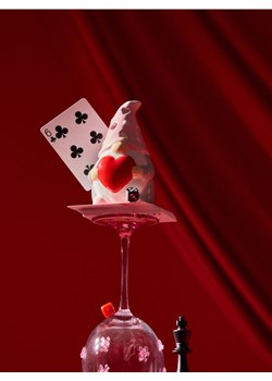 Sinsay - Świecznik walentynkowy w kształcie skrzata - wielobarwny ze sklepu Sinsay w kategorii Świeczniki - zdjęcie 187992153