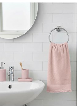 Sinsay - Bawełniany ręcznik z frędzlami - różowy ze sklepu Sinsay w kategorii Ręczniki - zdjęcie 187992212