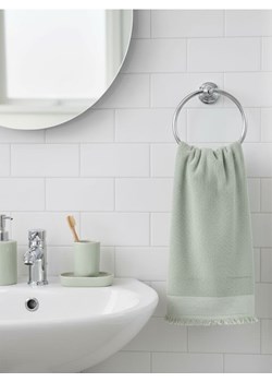 Sinsay - Bawełniany ręcznik z frędzlami - zielony ze sklepu Sinsay w kategorii Ręczniki - zdjęcie 187992214