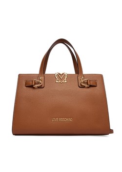 Torebka LOVE MOSCHINO JC4126PP1OLM0200 Brązowy ze sklepu eobuwie.pl w kategorii Torebki damskie - zdjęcie 187992250