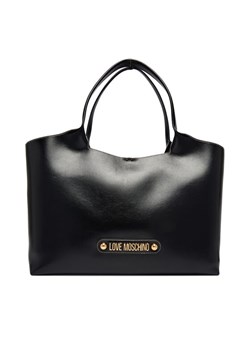 Torebka LOVE MOSCHINO JC4129PP1OLH0000 Czarny ze sklepu eobuwie.pl w kategorii Torby Shopper bag - zdjęcie 187992290