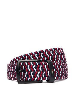 Pasek Męski Tommy Hilfiger Denton Elastic 3.5 AM0AM13946 Kolorowy ze sklepu eobuwie.pl w kategorii Paski męskie - zdjęcie 187992292