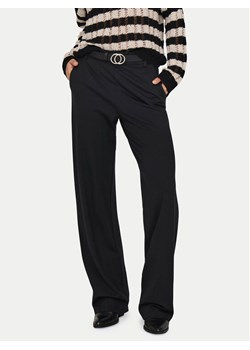 ONLY Spodnie materiałowe Poptrash 15341829 Czarny Straight Fit ze sklepu MODIVO w kategorii Spodnie damskie - zdjęcie 187992530