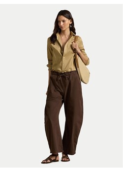 Polo Ralph Lauren Koszula 211A92177012 Beżowy Classic Fit ze sklepu MODIVO w kategorii Koszule damskie - zdjęcie 187992564