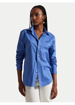 Polo Ralph Lauren Koszula 211A92177011 Niebieski Classic Fit ze sklepu MODIVO w kategorii Koszule damskie - zdjęcie 187992601