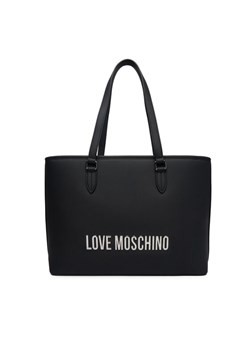 LOVE MOSCHINO Torebka JC4190PP1OKD000B Czarny ze sklepu MODIVO w kategorii Torby Shopper bag - zdjęcie 187992610