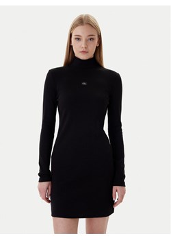 Calvin Klein Jeans Sukienka codzienna LV047E204G Czarny Slim Fit ze sklepu MODIVO w kategorii Sukienki - zdjęcie 187992614