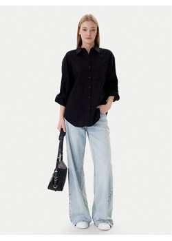 Calvin Klein Jeans Koszula LV044E195G Czarny Regular Fit ze sklepu MODIVO w kategorii Koszule damskie - zdjęcie 187992652
