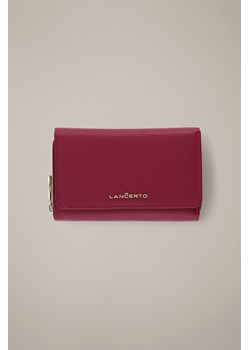 Portfel Damski Skórzany Purpurowy z RFID ze sklepu Lancerto S.A. w kategorii Portfele damskie - zdjęcie 187993200