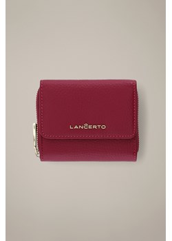 Portfel Damski Skórzany Purpurowy z RFID Mały ze sklepu Lancerto S.A. w kategorii Portfele damskie - zdjęcie 187993202