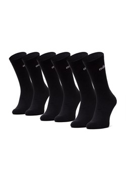 Skarpety długie adidas GE6171 Czarny ze sklepu eobuwie.pl w kategorii Skarpetki damskie - zdjęcie 187993520