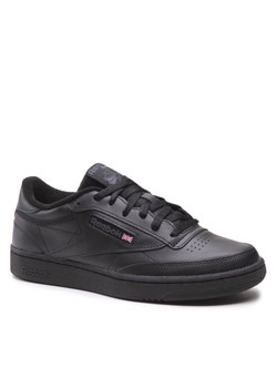 Sneakersy Reebok Club C 85 AR0454 Czarny ze sklepu eobuwie.pl w kategorii Buty sportowe męskie - zdjęcie 187994980