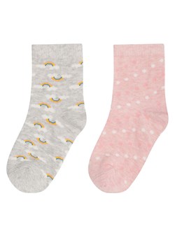 Skarpety długie Nelli Blu 7KB-002-AW23 (2-pack) Różowy ze sklepu eobuwie.pl w kategorii Skarpetki dziecięce - zdjęcie 187995162