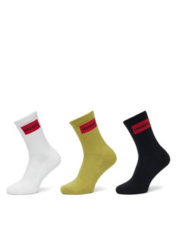 Skarpety długie HUGO 50531515 Kolorowy ze sklepu eobuwie.pl w kategorii Skarpetki męskie - zdjęcie 187995832