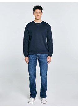 Bluza męska granatowa Marltones 403 ze sklepu Big Star w kategorii Bluzy męskie - zdjęcie 187995923