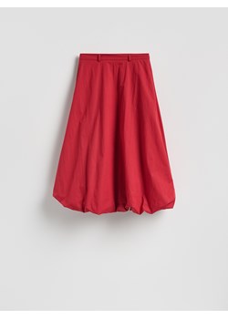 Reserved - Spódnica bombka - czerwony ze sklepu Reserved w kategorii Spódnice - zdjęcie 187996201