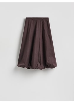 Reserved - Spódnica bombka - brązowy ze sklepu Reserved w kategorii Spódnice - zdjęcie 187996203
