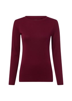 brookshire Damska koszulka z długim rękawem Kobiety Bawełna bakłażanowy jednolity ze sklepu vangraaf w kategorii Bluzki damskie - zdjęcie 187997240