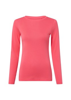 brookshire Damska koszulka z długim rękawem Kobiety Bawełna koralowy jednolity ze sklepu vangraaf w kategorii Bluzki damskie - zdjęcie 187997241