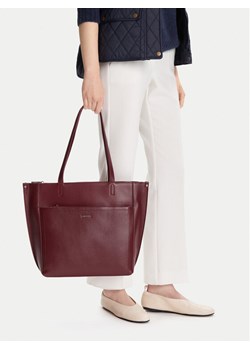 Torebka Lasocki C-LSK-L-001-08 Bordowy ze sklepu eobuwie.pl w kategorii Torby Shopper bag - zdjęcie 187997402