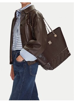Torebka Nine West C-TRINITY-KY090 Brązowy ze sklepu eobuwie.pl w kategorii Torby Shopper bag - zdjęcie 187997453