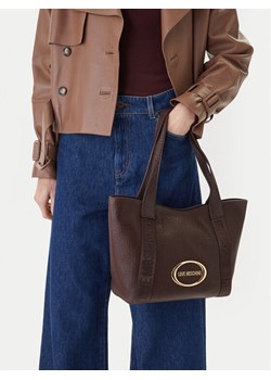 Torebka LOVE MOSCHINO JC4337PP0NK1431A Brązowy ze sklepu eobuwie.pl w kategorii Torebki damskie - zdjęcie 187997472