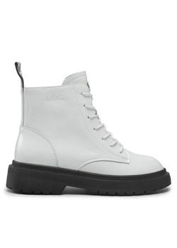 Trapery GOE II2N4105 Biały ze sklepu eobuwie.pl w kategorii Workery damskie - zdjęcie 187997500