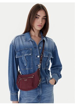 Guess Torebka Marsha Mini HWSG95 01720 Bordowy ze sklepu MODIVO w kategorii Listonoszki - zdjęcie 187998580