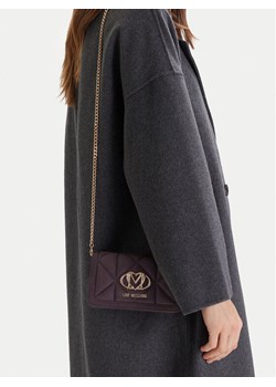 LOVE MOSCHINO Torebka JC5640PP0NKE0650 Fioletowy ze sklepu MODIVO w kategorii Kopertówki - zdjęcie 187998650