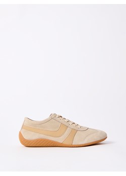Mohito - Skórzane sneakersy - beżowy ze sklepu Mohito w kategorii Buty sportowe damskie - zdjęcie 187999410